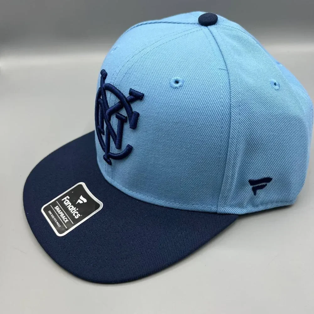 New York City FC‎ Hat Men Blue Fanatics MLS Snap Back Cap